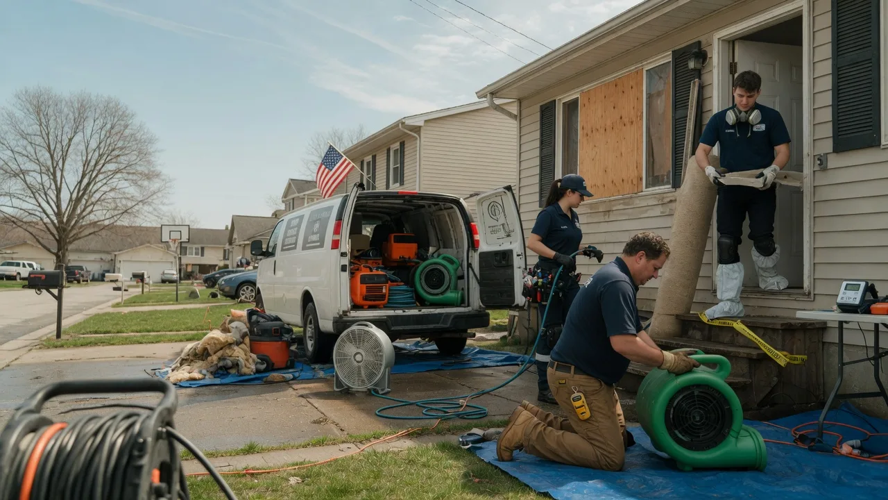 Water Damage Restoration in Markham, TX near me